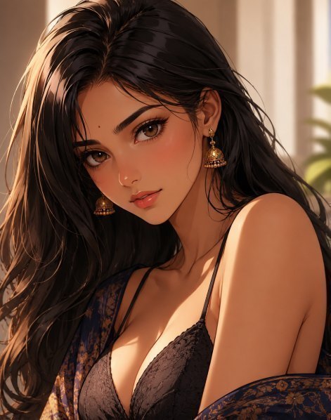 Portrait of a fictional Character AI comparison concept