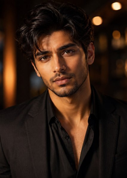 Portrait of fictional AI character Noah Arden