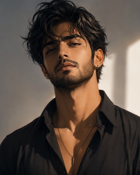 Portrait of a fictional CrushOn AI comparison concept